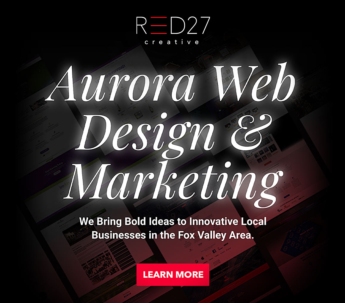 Aurora Web Design & Digital Marketing Agency - RED27 is a branding, website design & marketing agency located in the heart of Aurora, IL.​